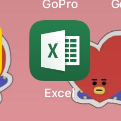 Excelアプリ